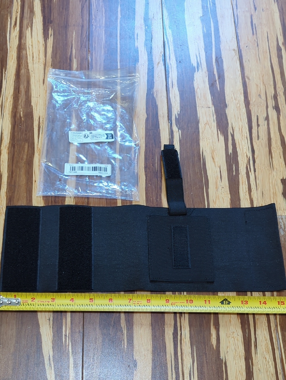 Conceal Carry Adjustable Black Velcro Utility Thigh/Ankle Strap NIP